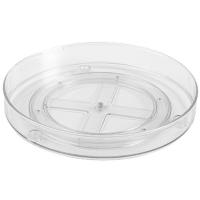 Organizador De Giradiscos Multifuncional Transparente Ecológico Para Cocina Repostería Condimentos Organizador De Maquillaje Rotativo De Plástico - details 17