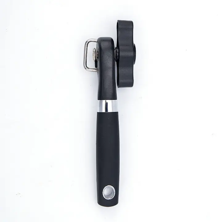 BIT Abrelatas, abrelatas de mano, sin bordes afilados, con mango suave, abrelatas de corte de acero inoxidable de grado alimenticio, abrelatas ergonómico profesional para cocina casera y restaurante - 1
