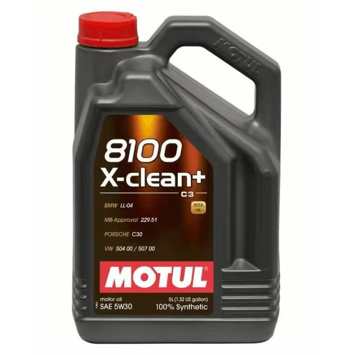 Aceite Motul 8100 X-clean+ 5w30 5l   Ce U - 1