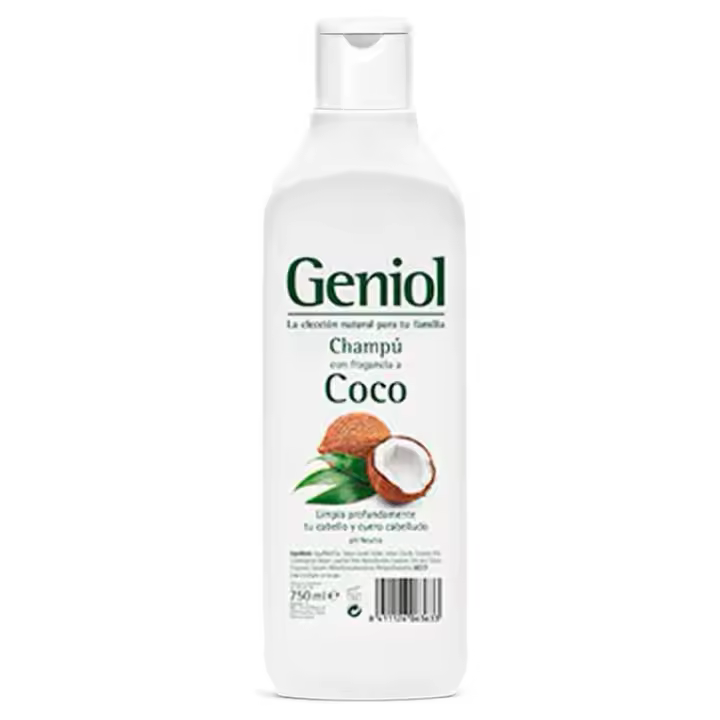 Champú Coco Geniol - Limpieza Profunda - Nutrientes y Vitalidad - 1