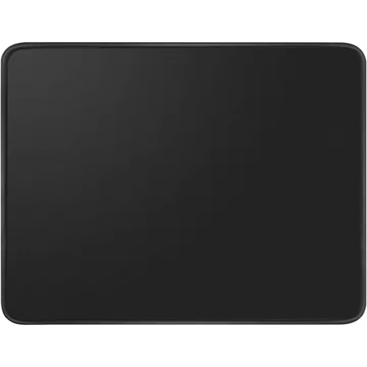 Alfombras de Ratón con Bordes cosidos, alfombras de Ratón impermeable con Premium Textura, 20x24 cm, 3mm, Negro - 1