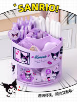 Organizador De Escritorio Kawaii De Sanrio Portarretos Y Maquillaje Anime Black Beauty Cinnamon Rotativo Hello Kitty Kuromi Cinnamoroll My Melody Pochacco Pompom Purin Para Jóvenes Adultos - details 4