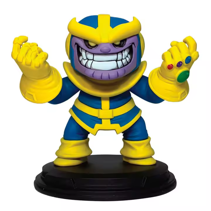 Figura Thanos Marvel 10cmFigura  Coleccionable - Idea de Regalo- Mercancia Oficial - Juguetes para Niños y Adultos - Movies Fans - Muñeco para Coleccionistas y Exposición - 1