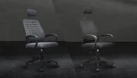 Mars Gaming MGC-ERGOB, Silla Gaming Ergonómica, Asiento y Respaldo de Malla Transpirable, Reposacabezas Regulable, Altura Ajustable entre 110.5 y 120.5cm, Sistema de Balanceo de 3° a 18°, Silla de Escritorio Negra o Gris - details 1