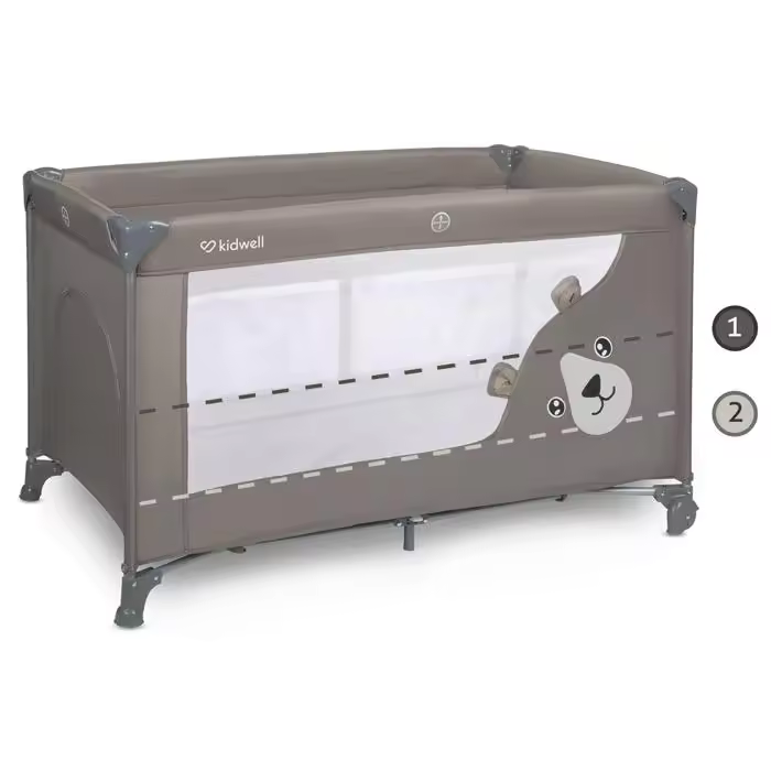 Cama de viagem 2 níveis Kidwell Blissy Duo Beige - 1