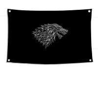 Bandera De Poliéster Stark Con Cuatro Agujeros Para Decoración Exterior Aesthetic Room Decor Material De Palo De Bambú - details 3