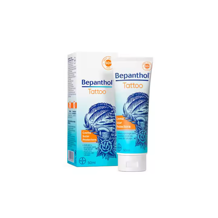 BEPANTHOL TATTOO CREMA SOLAR PROTECTORA SPF 50+ 50 ML - 1