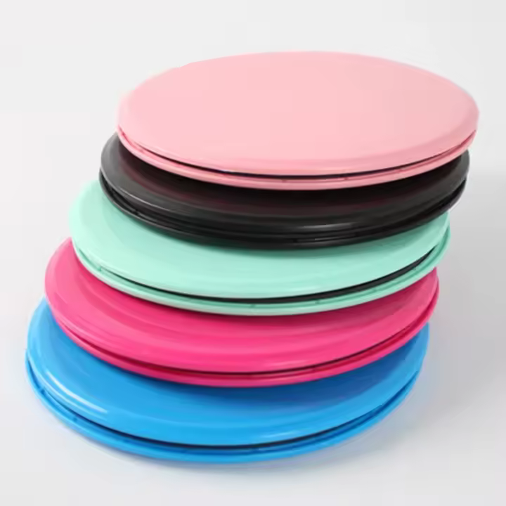 2PCS Discos De Yoga Para Ejercicios De Abdomen Y Core Entrenamiento De Fitness Equipo De Gimnasio Doméstico Almohadillas De Deslizamiento Para Piernas Cintura Y Glúteos - 1