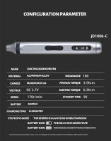 Juego De Destornilladores Eléctricos De Precisión 51 En 1 Multifuncional Con Recarga Rápida Y Bits Magnéticos Para iPhone Laptop Watch PC Herramienta Eléctrica Para DIY En El Hogar - details 11
