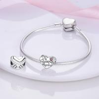 Encanto Original De Plata Para Joyería Moda Sombrero Conejo Encanto Cuentas Pulsera Ajustable Para Mujeres DIY Hecho De Zirconia - details 94