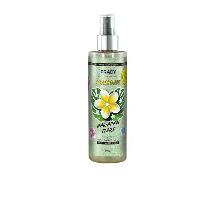 Prady Shimmer Mist - Loción Corporal y Capilar con Purpurina y Aloe Vera - 6 Fragancias Diferentes - 1