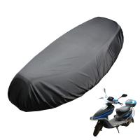 Cubierta De Asiento Para Motocicleta Universal Flexible Impermeable Protectora Contra Polvo UV Y Sol Negro 210D Accesorios De Motocicleta - details 4