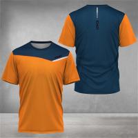 Camiseta De Deporte Para Hombres Secado Rápido Moda Casual Callejera Manga Corta Transpirable Para Senderismo Y Correr - details 11