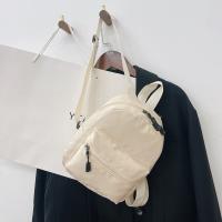 Mochila Preppy Mini De Nylon Para Niñas Y Mujeres Bolso De Viaje Pequeño a Prueba De Agua Casual Solida Rucksack Con Cierre De Cremallera Y Hebilla - details 13