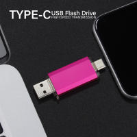 USB 2.0 Stick De Memoria 128GB 64GB 32GB 16GB Tipo-C Alta Velocidad Para Smartphone Regalo De Negocio U Disquete Multifuncional - details 2
