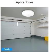 Lámpara De Techo LED Moderna Con Sensor De Movimiento 20W 30W 40W 110V 220V Luz Inteligente Para Sala De Estar Instalación Suelta Material PC Y PVC - details 10