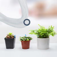 Tubo De Plástico Transparente PVC Para Jardín 5-50m 1/4'' Manguera Suave Para Riego De Jardín Acuario Y Drenaje Con Válvula De Derrame - details 4