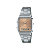 Reloj Casio VINTAGE EDGY AQ-230A-4A unisex dial analógico y digital - details 0