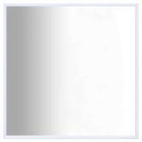 vidaXL Espejo 60x60 cm en color Plateado/Dorado/Blanco | decorativo de pared para baño dormitorio recibidor moderno - details 2