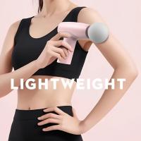 Mini Masajeador De Músculo Rosa Profundo Terapia De Masaje Portátil Para Fascia Batería Recargable Percusión De Alta Intensidad Tamaño Compacto - details 0