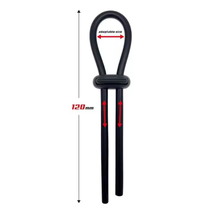 Anillo de Lazo de Silicona Belover para Pene Ajustable - Potencia las Erecciones | Silicona Segura | Flexible y Resistente - 1