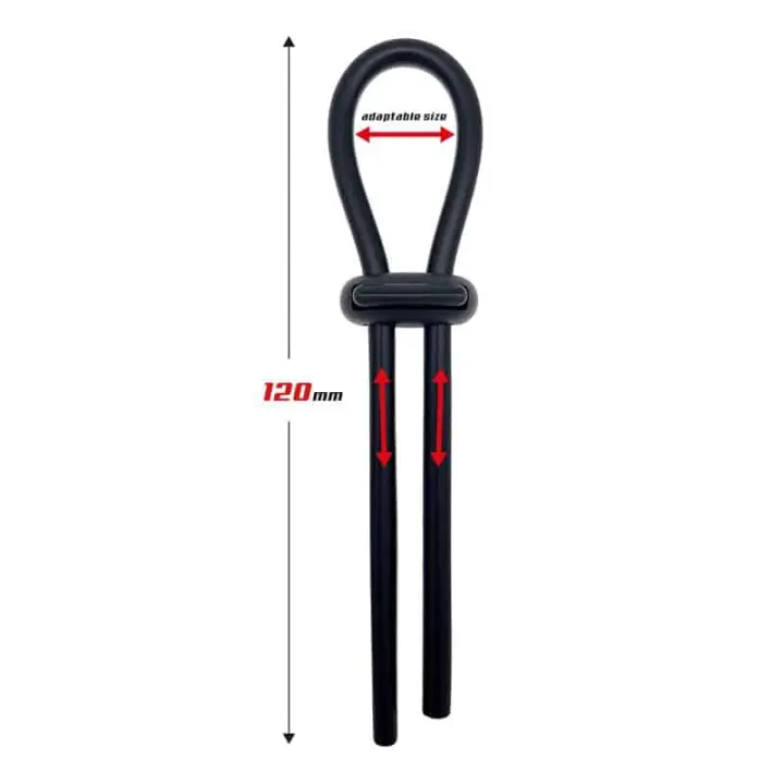 Anillo de Lazo de Silicona Belover para Pene Ajustable - Potencia las Erecciones | Silicona Segura | Flexible y Resistente - 1
