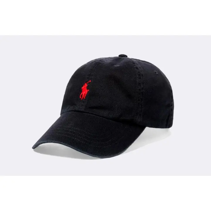 Gorra Polo Ralph Lauren Cotton Chino Baseball Negra - 1