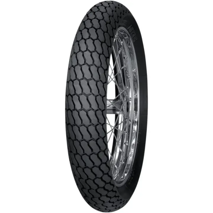 Mitas Neumático Delantero Sport Nhs H-18 Flat Track Verde 71t Tt - 1