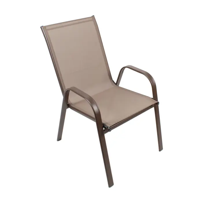 The Secret Home - Silla de Metal con Lona para Jardín - Apilable - Varios Colores - 1