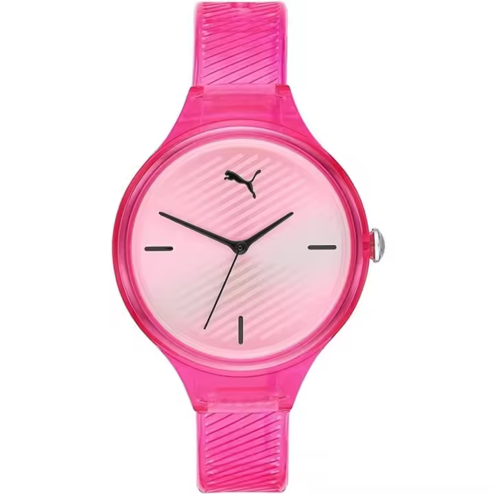 Reloj Puma P1024 con correa de caucho Rosa para mujer - 1
