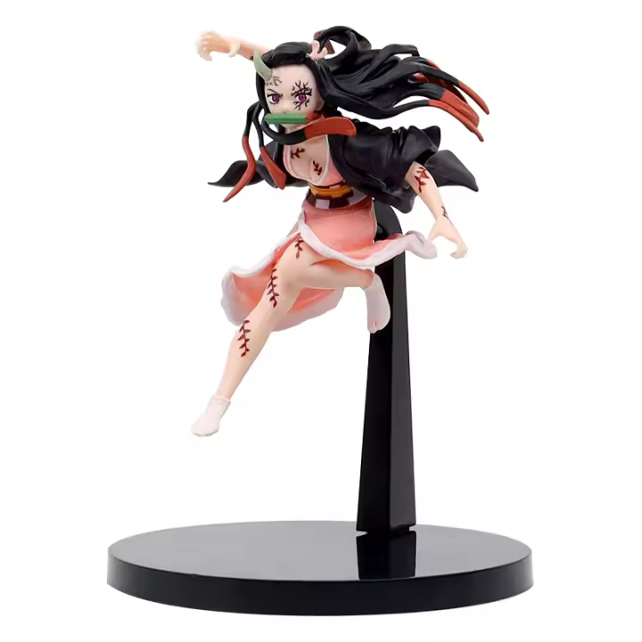 Figura De Acción Anime Caliente Demon Slayer Kimetsu No Yaiba Kamado Tanjirou Agatsuma Zenitsu Nezuko Guerillero PVC Modelo Juguete - 1