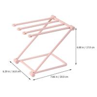 Soporte para diadamas ajustables, soporte para sombreros, organizador plegable para aros de pelo - details 1