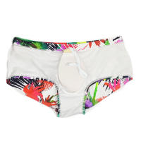 Bathing Suit Para Hombre Sexy Verano Camuflaje Low-Waist Push-up Para Natación Y Surf Ropa De Playa De Poliamida Con Estampado De Flores - details 7