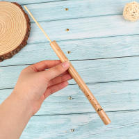 Flauta De Bambú Instrumento Musical Juguete De Lirio Para Niños Regalo De Vacaciones Sonido Rítmico Silbato De Pájaro - details 2