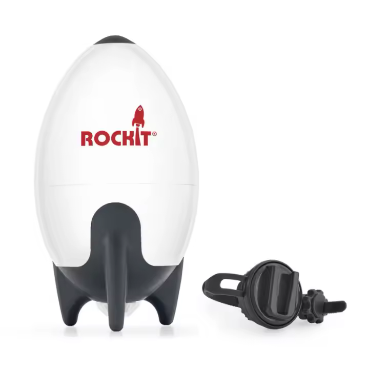 Rockit Rocker recargable - Ayuda para dormir para bebés balancea suavemente cualquier cochecito o cochecito, velocidad ajustable – Se adapta a todos los cochecitos y cochecitos para crear un bebé - 1