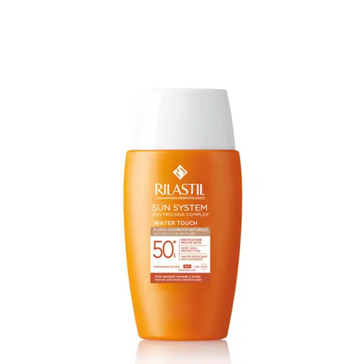 Rilastil sun system water touch con color spf50+ 40ml - 1