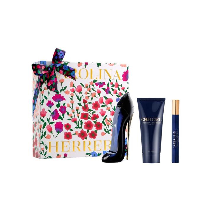 CAROLINA HERRERA Herrera Good Girl Estuche Eau de Parfum 80 ml + Body Lotion 100 ml + Mini 10 ml — oferta en Miravia