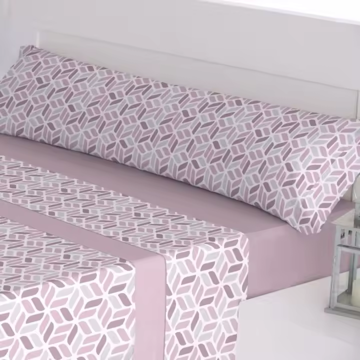 KYTZIAS - Juego de Sábanas Verano Tacto Extrasuave. Juego de cama 3 Piezas Microfibra. Sábanas de Verano de colores. Ropa de cama lisa y suave. Estampados modernos para cama de 90, 105, 135 y 150 cm. Juego de Sábanas Extrasuaves de tacto Microfibra. - 1
