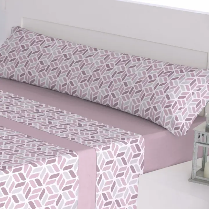 KYTZIAS - Juego de Sábanas de Verano Tacto Extrasuave. Tejido 100% Poliéster. Juego de cama 3 Piezas Microfibra. Sábanas de Verano de colores. Ropa de cama lisa y suave. Estampados modernos para cama de 90, 105, 135 y 150 cm. - 1