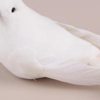 1Pc Adorno De Navidad Para Árbol De Boda Y Fiesta Pigeon Artificial Pájaros Delfín Simulación Plumas Decoración Para Sala De Estar Hogar - details 11
