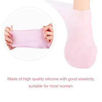 1Par De Calcetines De Silicona Reutilizable Para Cuidado Del Pie Gel De Spa Exfoliante Y Hidratante Anti-Pezuñas Y Piel Seca Tamaño Unico - details 4