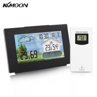 Estación Meteorológica Táctil Al Aire Libre Con Sensor Recargable Por USB KKMOON Termómetro Y Higrómetro Para El Hogar - details 0