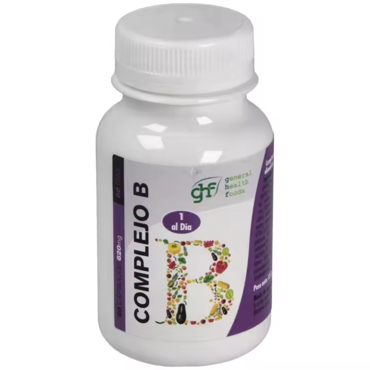 Ghf Vitaminas B Complex 600Mg 60Cáps - 1