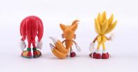 Set De 6 Figuras Miniatura Sonic Personajes De Peluche Shadow Y Cola Modelo De Juguetes Para Niños 5-7cm Regalo De Cumpleaños - details 9