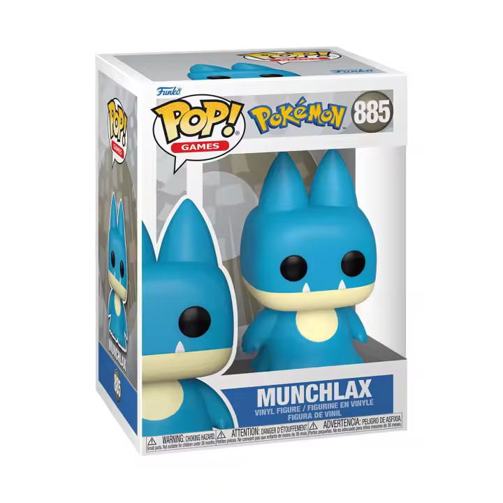 Funko Figura Pop Pokemon S11: Munchlax Coleccionable Vinilo Estilizado - 1