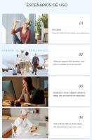 Nuevo Tratamiento De Acné LED UV Rojo Y Azul Masajeador De Belleza RF Para El Hogar Equipo De Luz De Terapia Facial Recargable - details 9