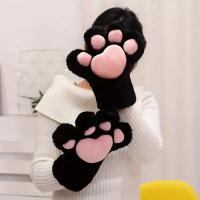 Guantes De Peluche Anime Cosplay Paws Para Adultos Y Niños Mitones De Mano De Animal Invierno Accesorios Para Fiestas De Disfraz - details 1