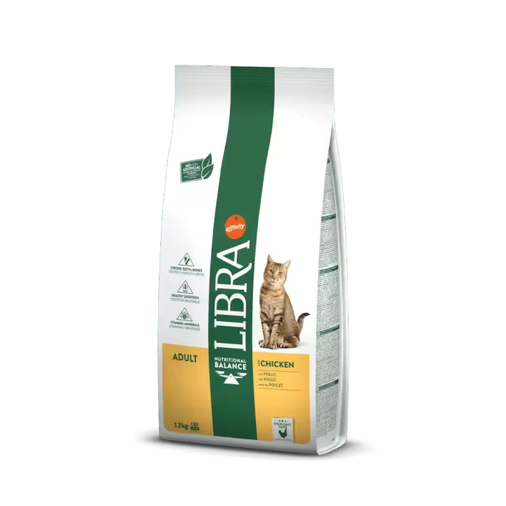 AFFINITY LIBRA CAT ADULTO POLLO SACO 12KG - 1