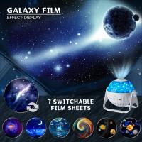 Proyector De Galaxia Planetario Luz Nocturna Ajustable 360° Lámpara Estelar Para Dormitorio Hogar Regalo De Cumpleaños Para Niños - details 6