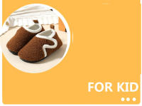 Pantuflas De Algodón Para Niños Y Niñas Invierno Calor Sólido Pantuflas De Interior Antideslizantes Suaves Para Casa - details 6